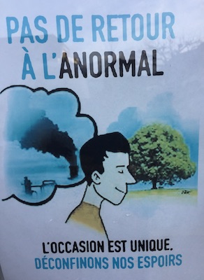 Pas de retour à l'anormal